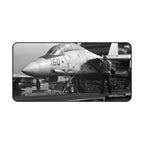 F-14 "Tomcat" About To Launch Desk Mat - I Love a Hangar