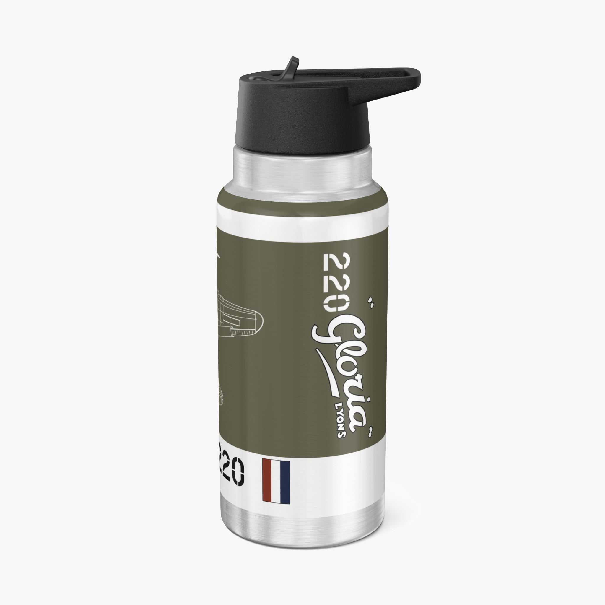 P-40 "Gloria Lyons" Tumbler, 32oz (950ml) - I Love a Hangar