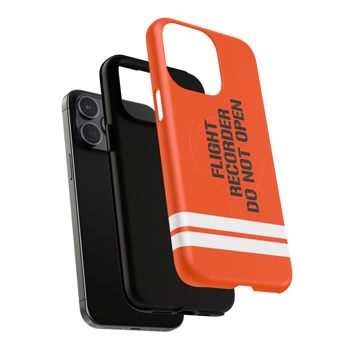 Flight Data Recorder Style Tough Magnetic Phone Cases – iPhone Compatible