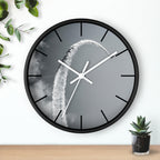 Black & White Wall Aerobatic Clock - I Love a Hangar