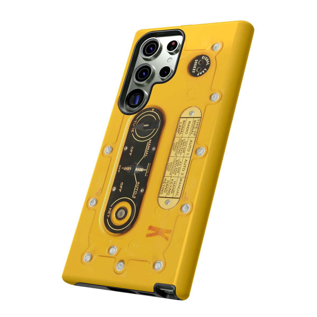 SCR-578 "Gibson Girl" Survival Radio Style Tough Phone Cases – Samsung Galaxy Compatible
