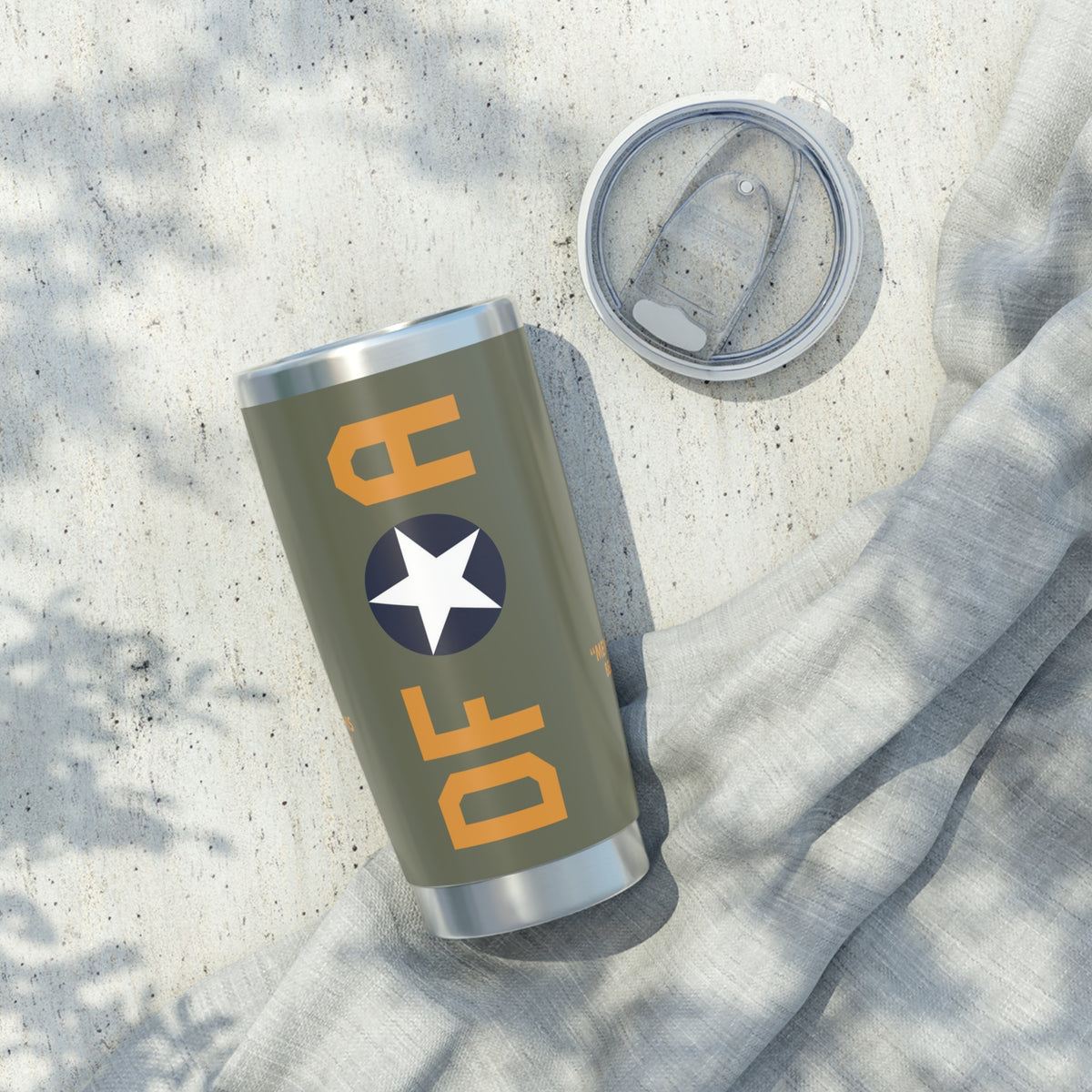B-17 "Memphis Belle" Inspired 20oz (590ml) Stainless Steel Tumbler - I Love a Hangar