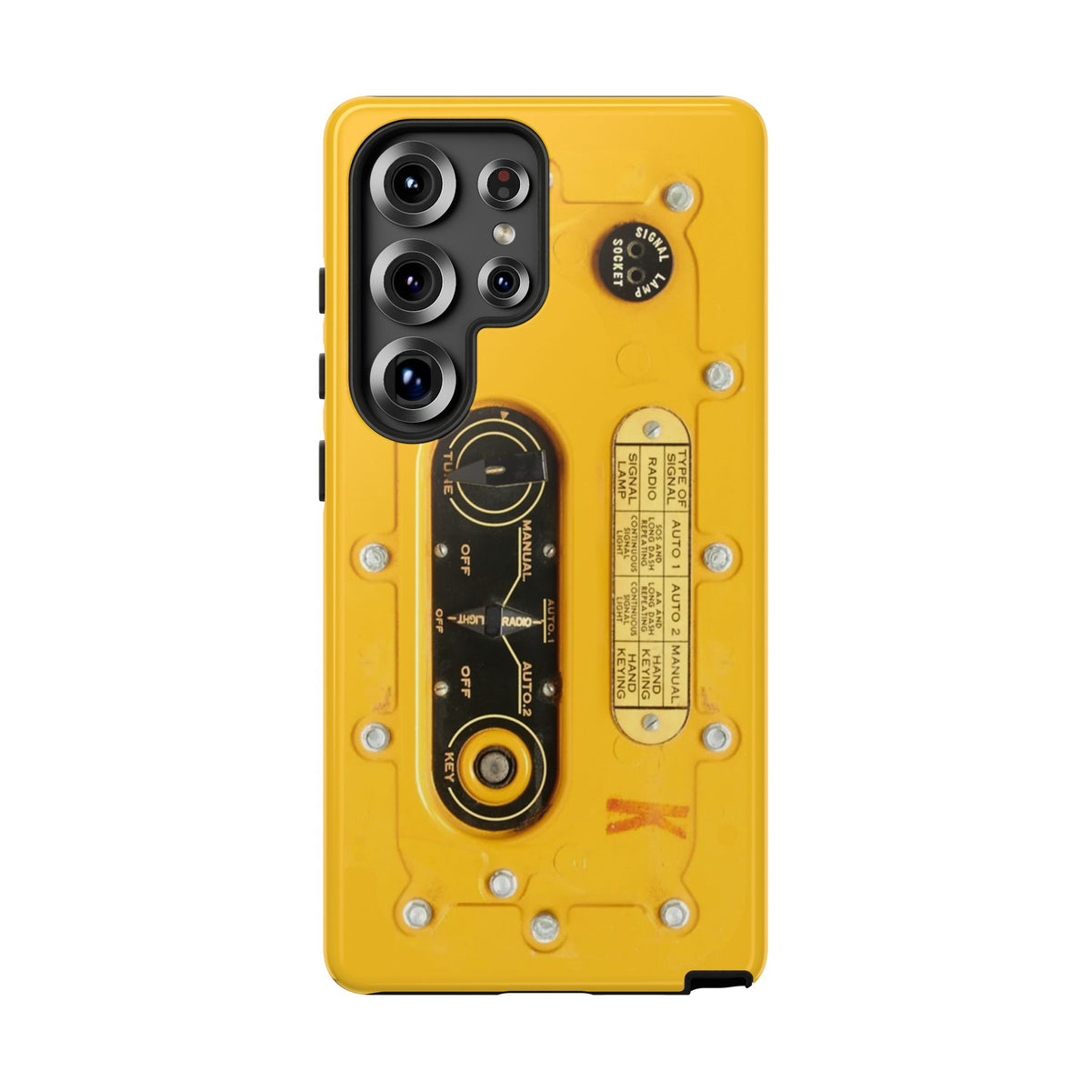 SCR-578 "Gibson Girl" Survival Radio Style Tough Phone Cases – Samsung Galaxy Compatible