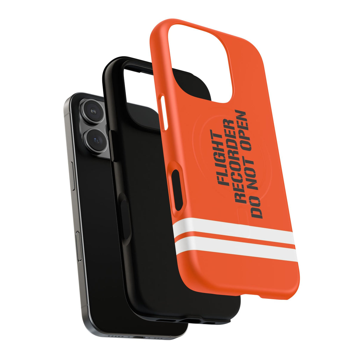 Flight Data Recorder Style Tough Magnetic Phone Cases – iPhone Compatible