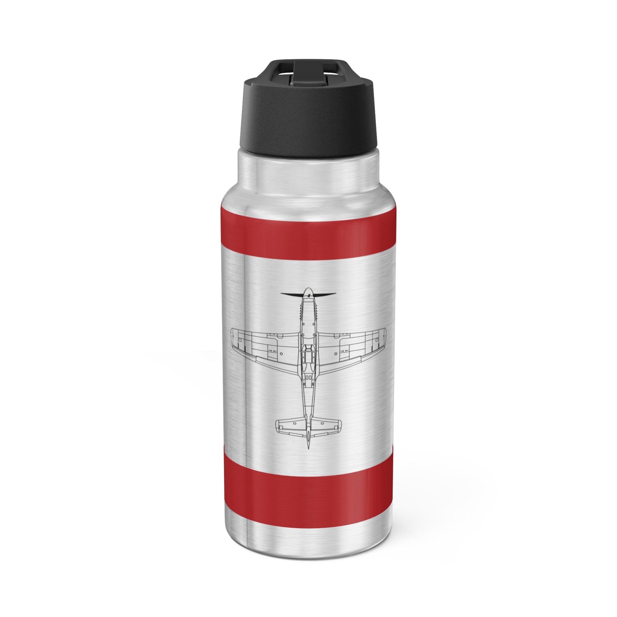 P-51 "By ReQuest" Inspired Tumbler, 32oz (950ml) - I Love a Hangar