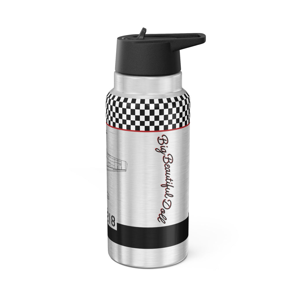 P-51 Big Beautiful Doll Inspired 20oz (590ml) Stainless Steel Tumbler