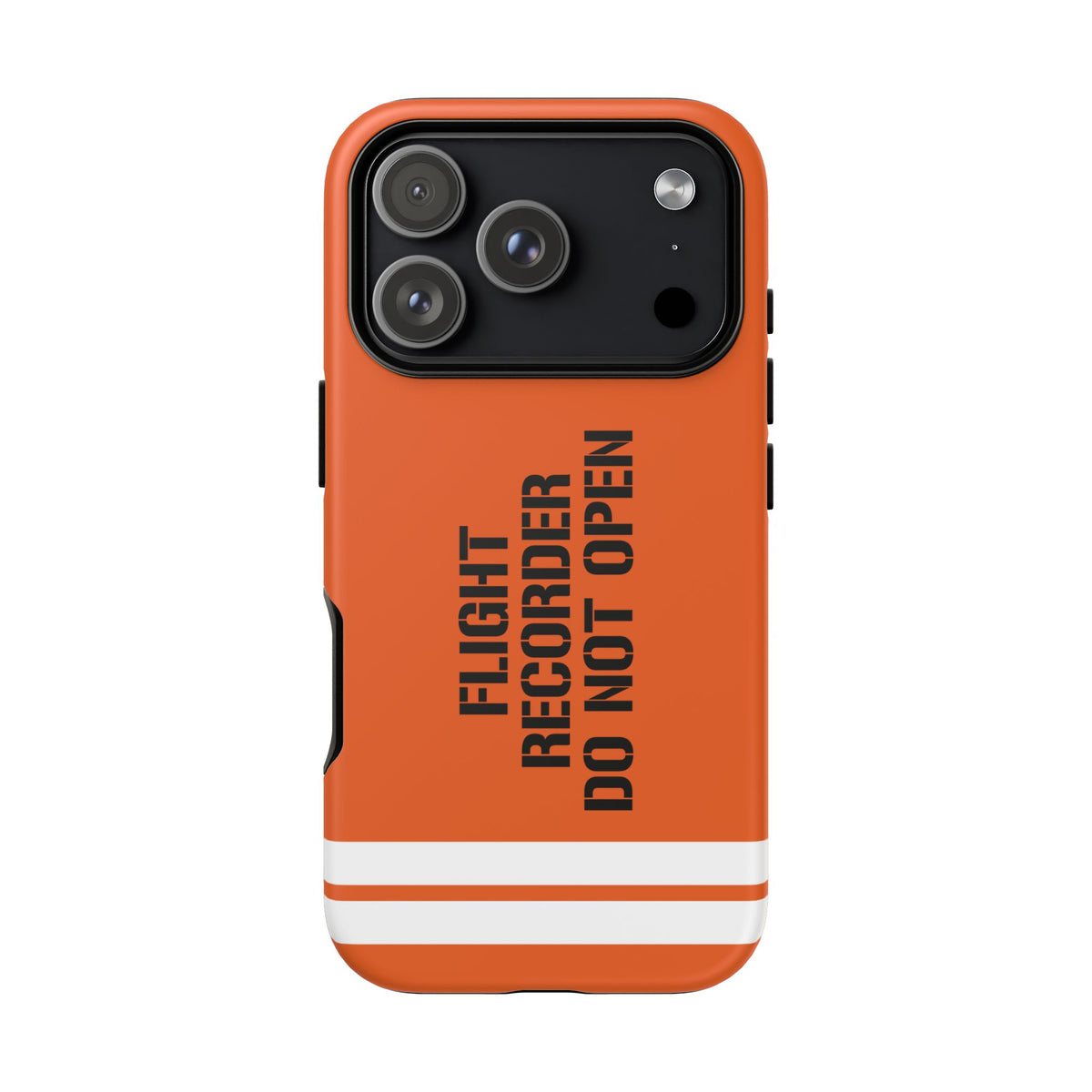 Flight Data Recorder Style Tough Phone Cases – iPhone Compatible