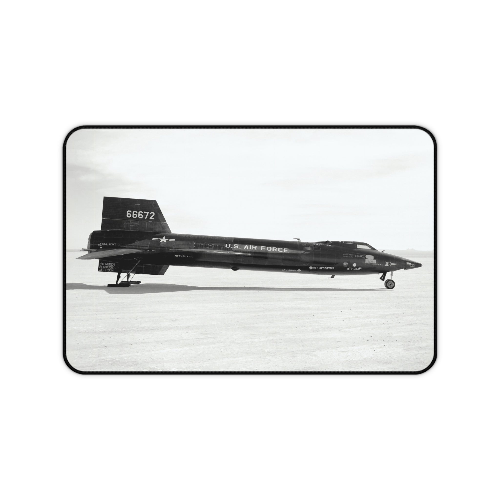 X-15 Desk Mat - I Love a Hangar