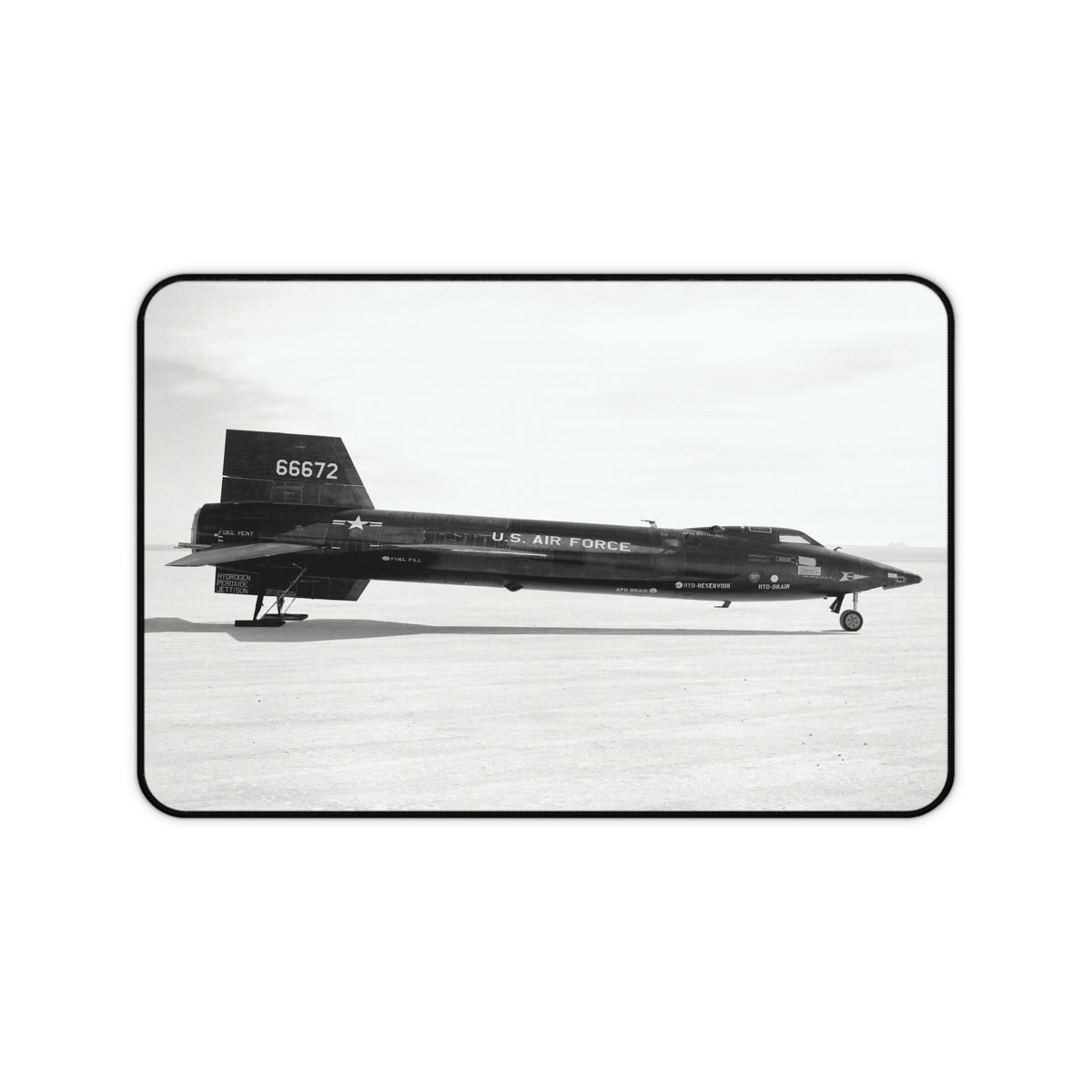 X-15 Desk Mat - I Love a Hangar