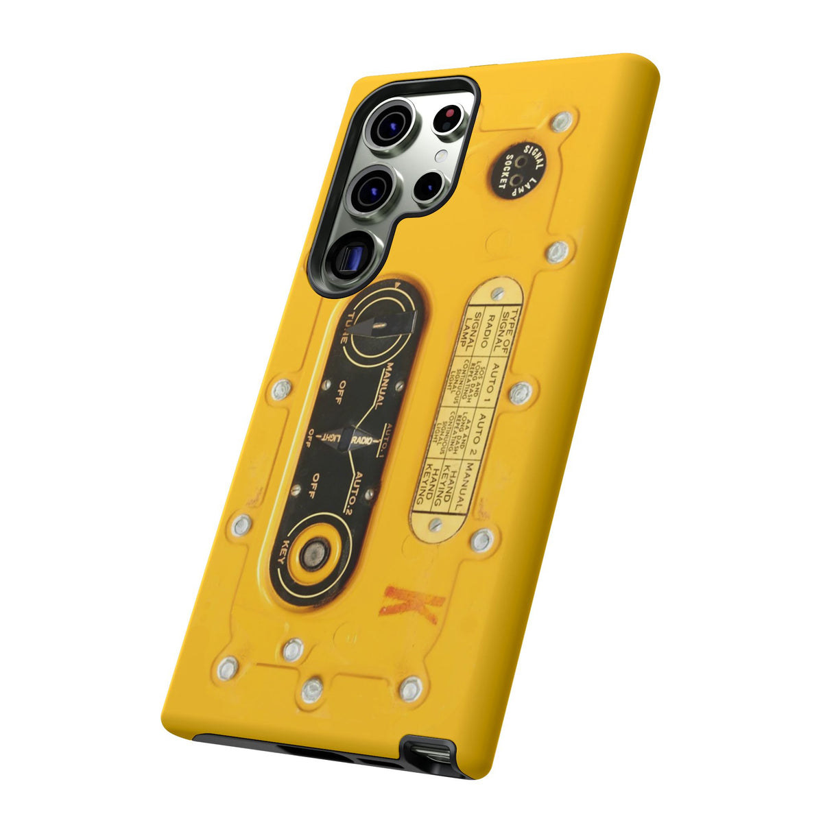 SCR-578 "Gibson Girl" Survival Radio Style Tough Phone Cases – Samsung Galaxy Compatible