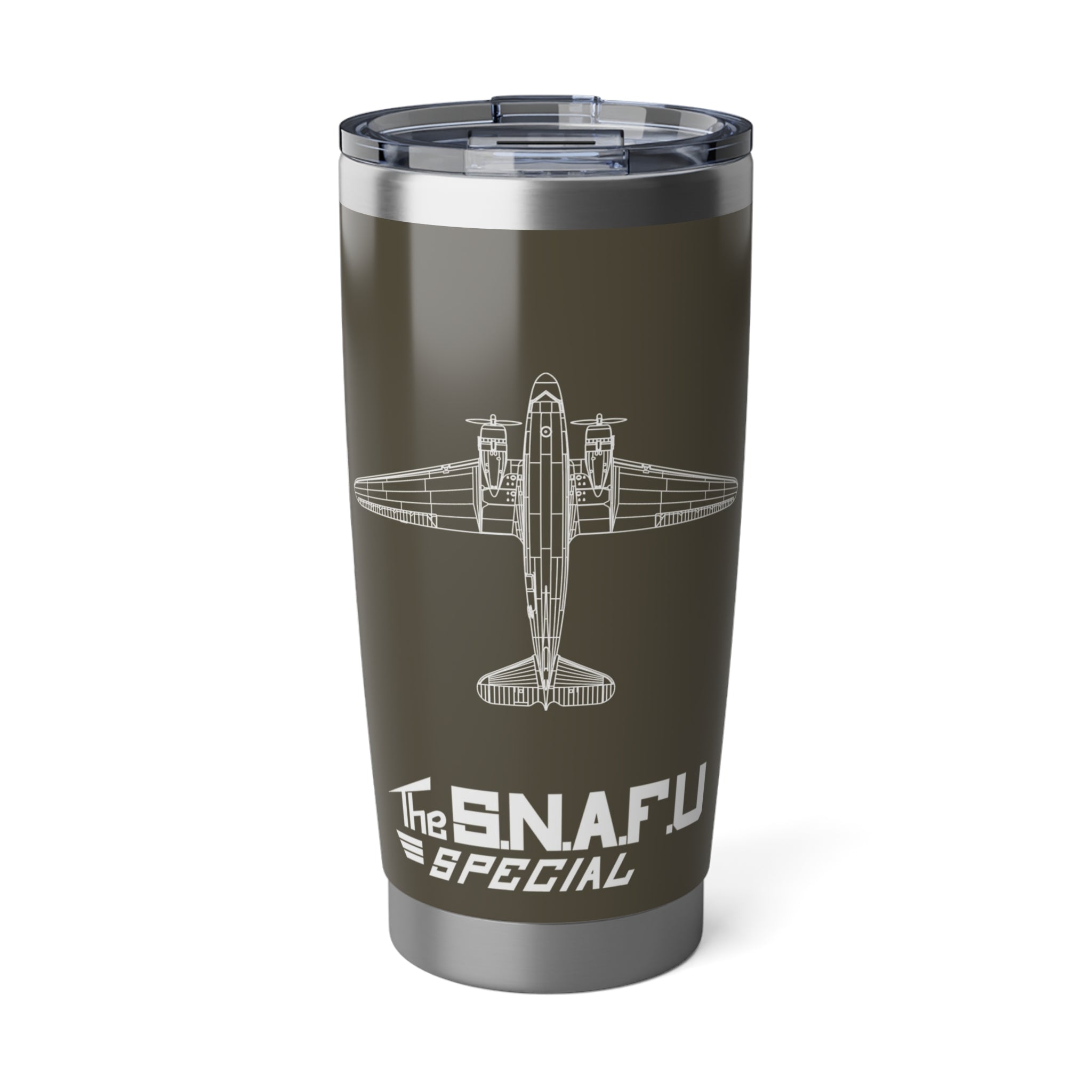 C-47 "The S.N.A.F.U Special" 20oz (590ml) Stainless Steel Tumbler