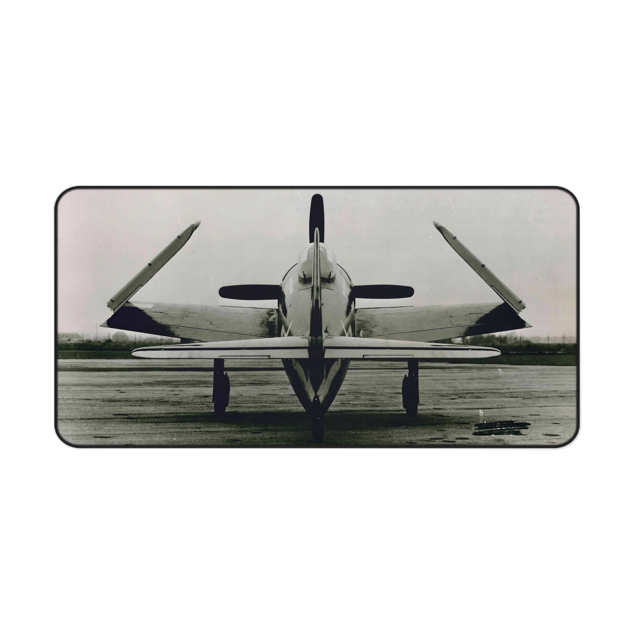 F8F Bearcat Desk Mat - I Love a Hangar
