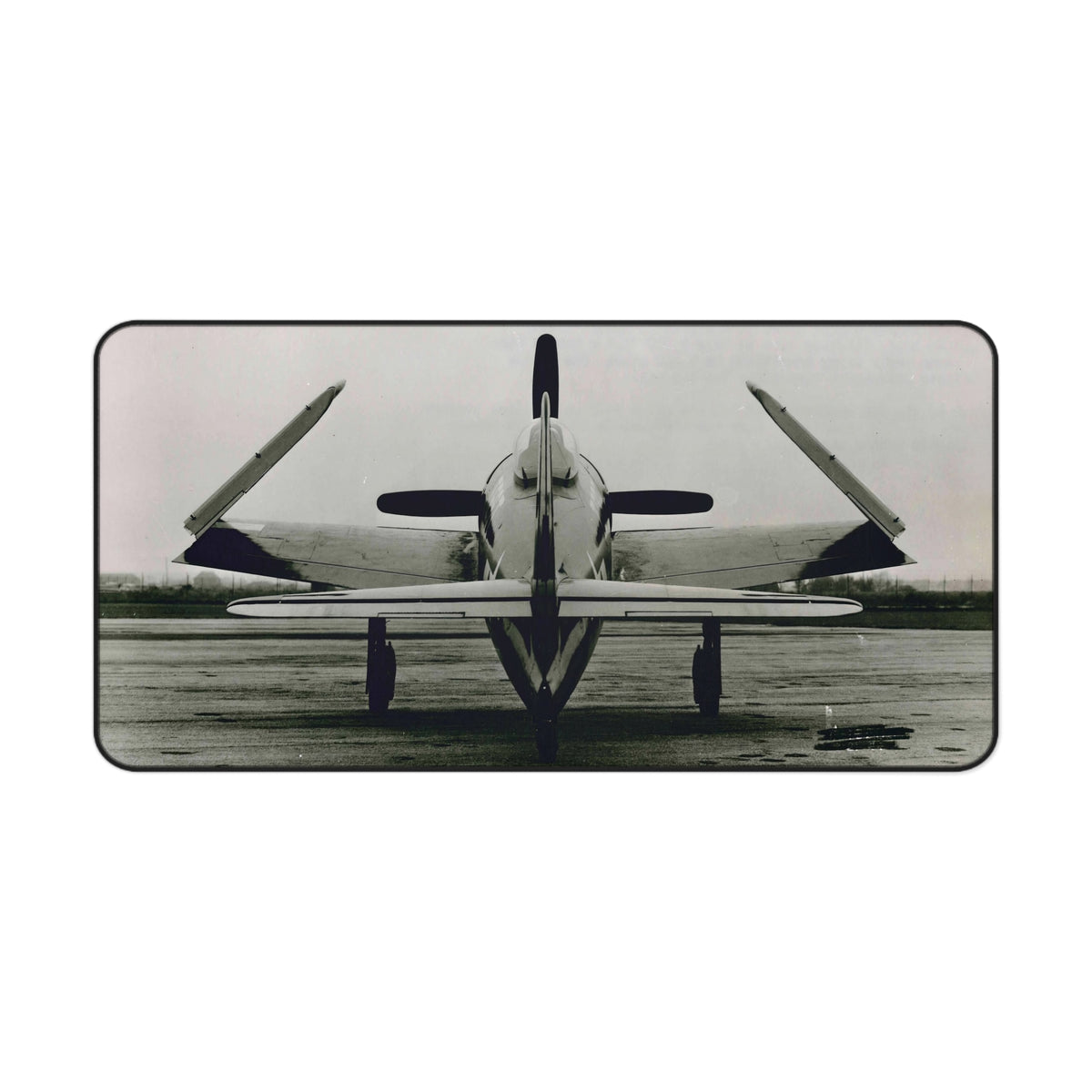 F8F Bearcat Desk Mat - I Love a Hangar