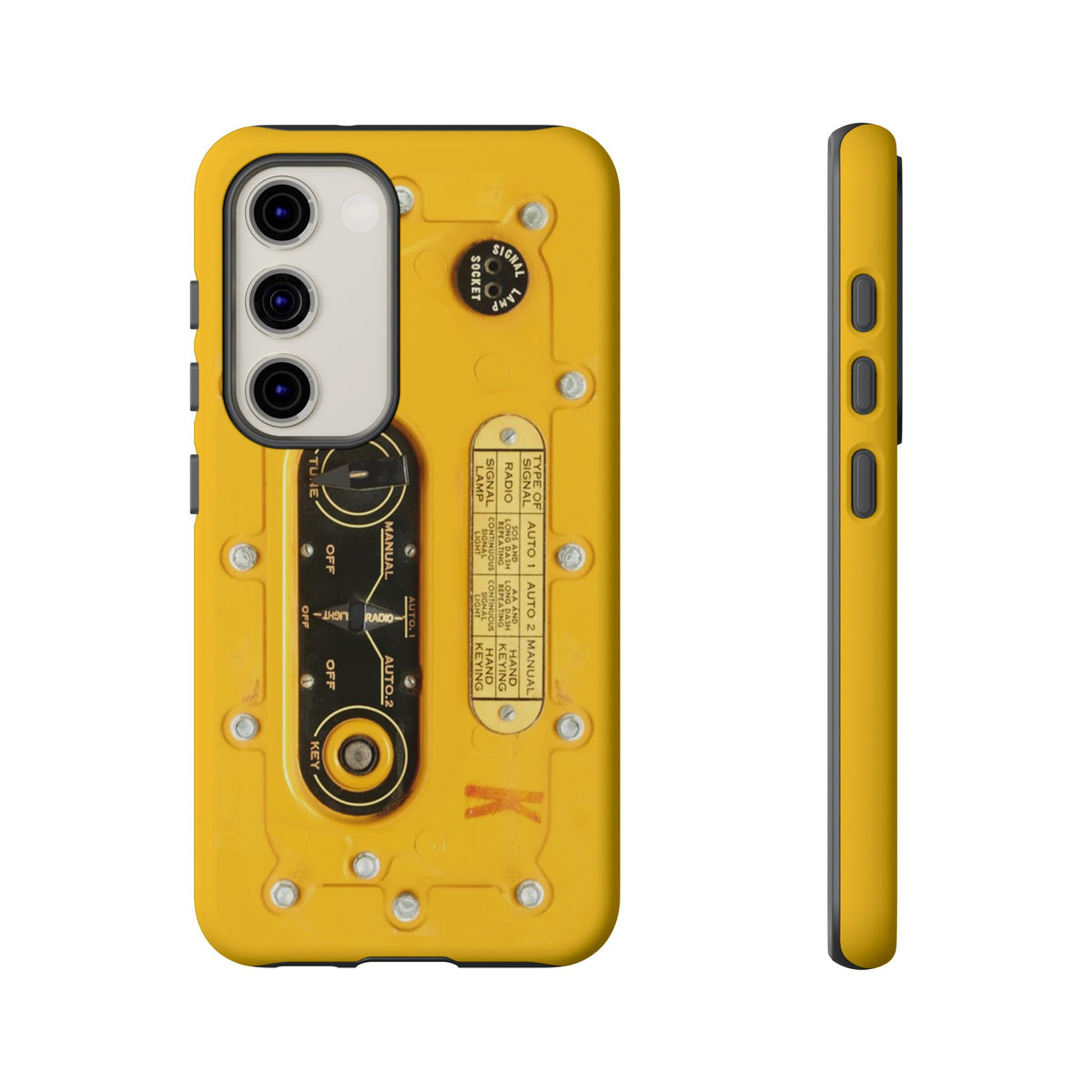 SCR-578 "Gibson Girl" Survival Radio Style Tough Phone Cases – Samsung Galaxy Compatible