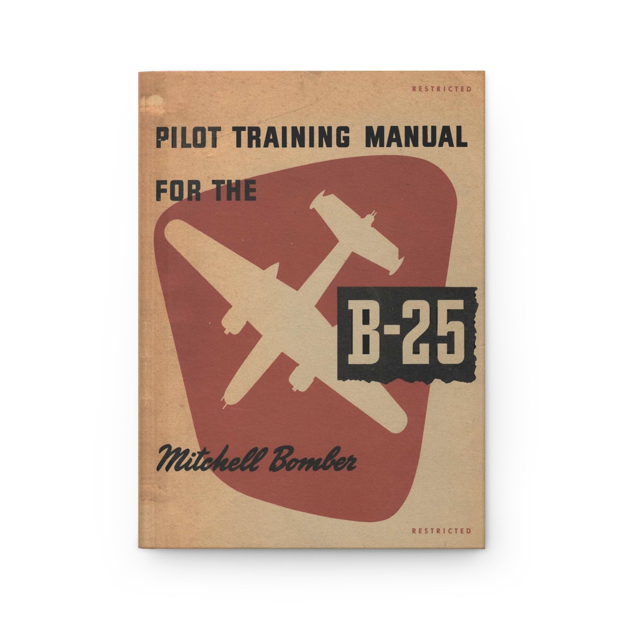 B-25 "Mitchell" Inspired Hardcover Journal Sale - I Love a Hangar