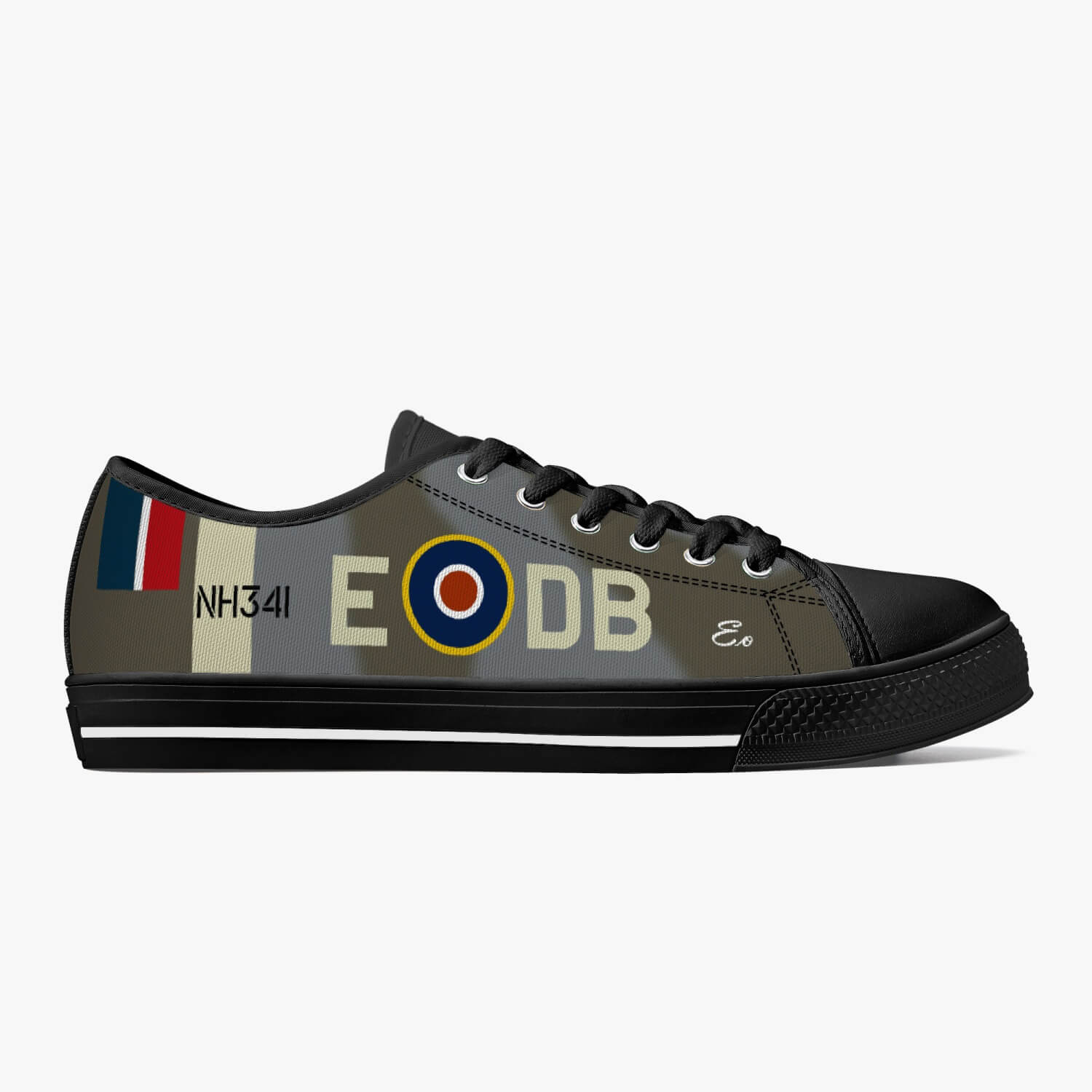 Spitfire "Elizabeth" Low Top Canvas Shoes - I Love a Hangar