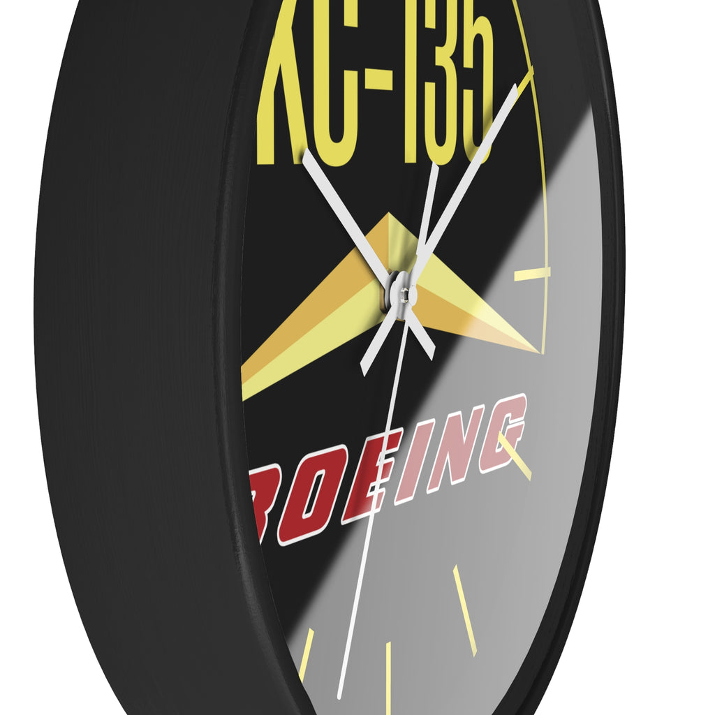KC-135 Yoke Cap Wall Clock - I Love a Hangar