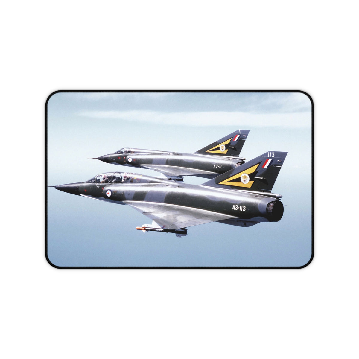 RAAF Mirage III Formation Desk Mat - I Love a Hangar
