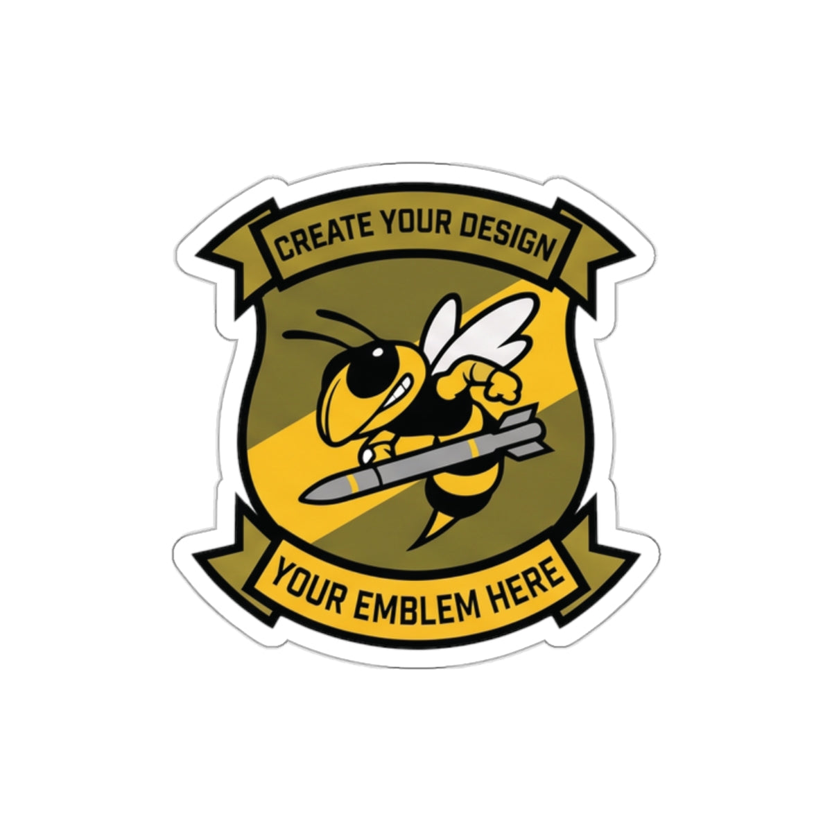 Custom Squadron Die-Cut Stickers