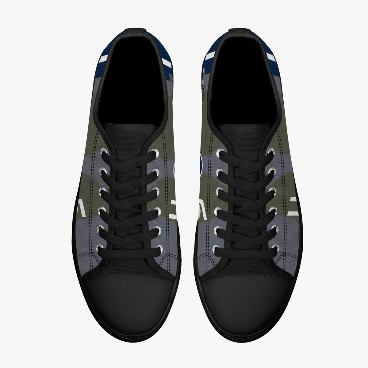 Seafire 11-5-N Low Top Canvas Shoes - I Love a Hangar
