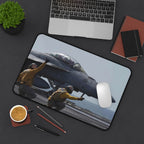 F/A-18 Super Hornet Launching Desk Mat - I Love a Hangar