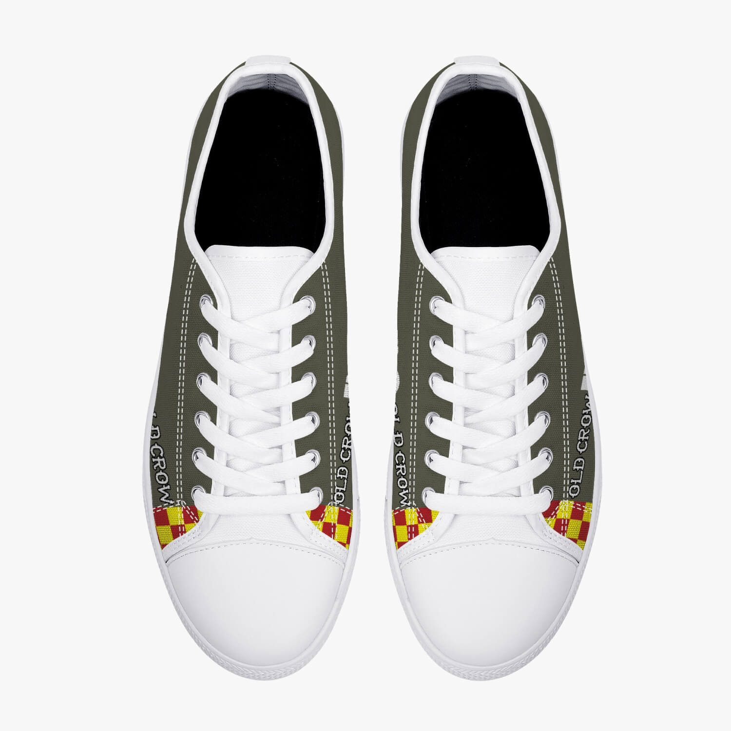 P-51 "Old Crow" Low Top Canvas Shoes - I Love a Hangar