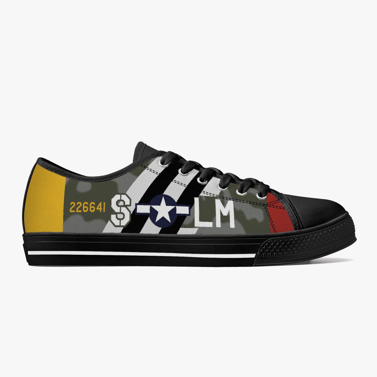 P-47 "Hairless Joe" Low  Top Canvas Shoes - I Love a Hangar