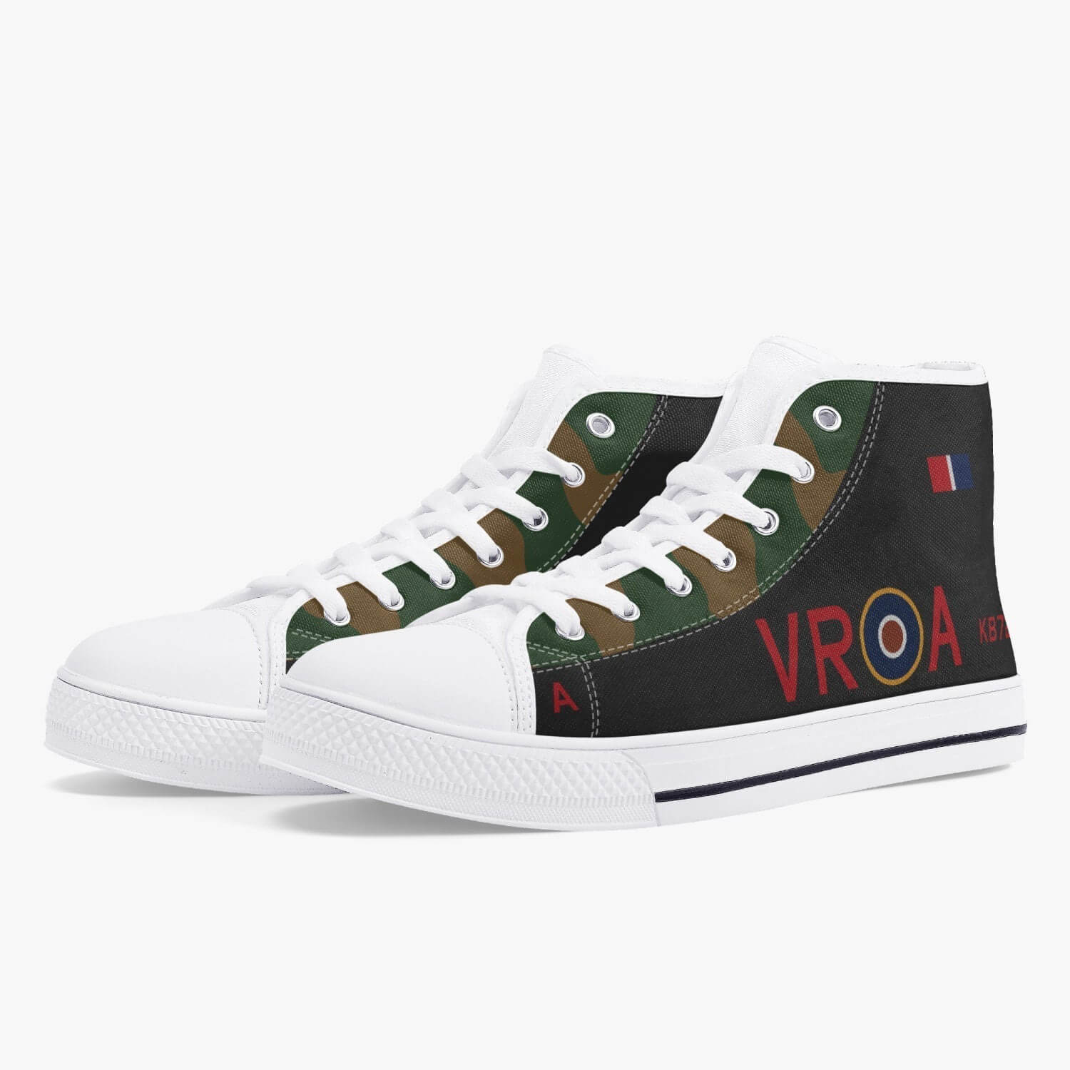 Lancaster "VR-A" High Top Canvas Shoes - I Love a Hangar