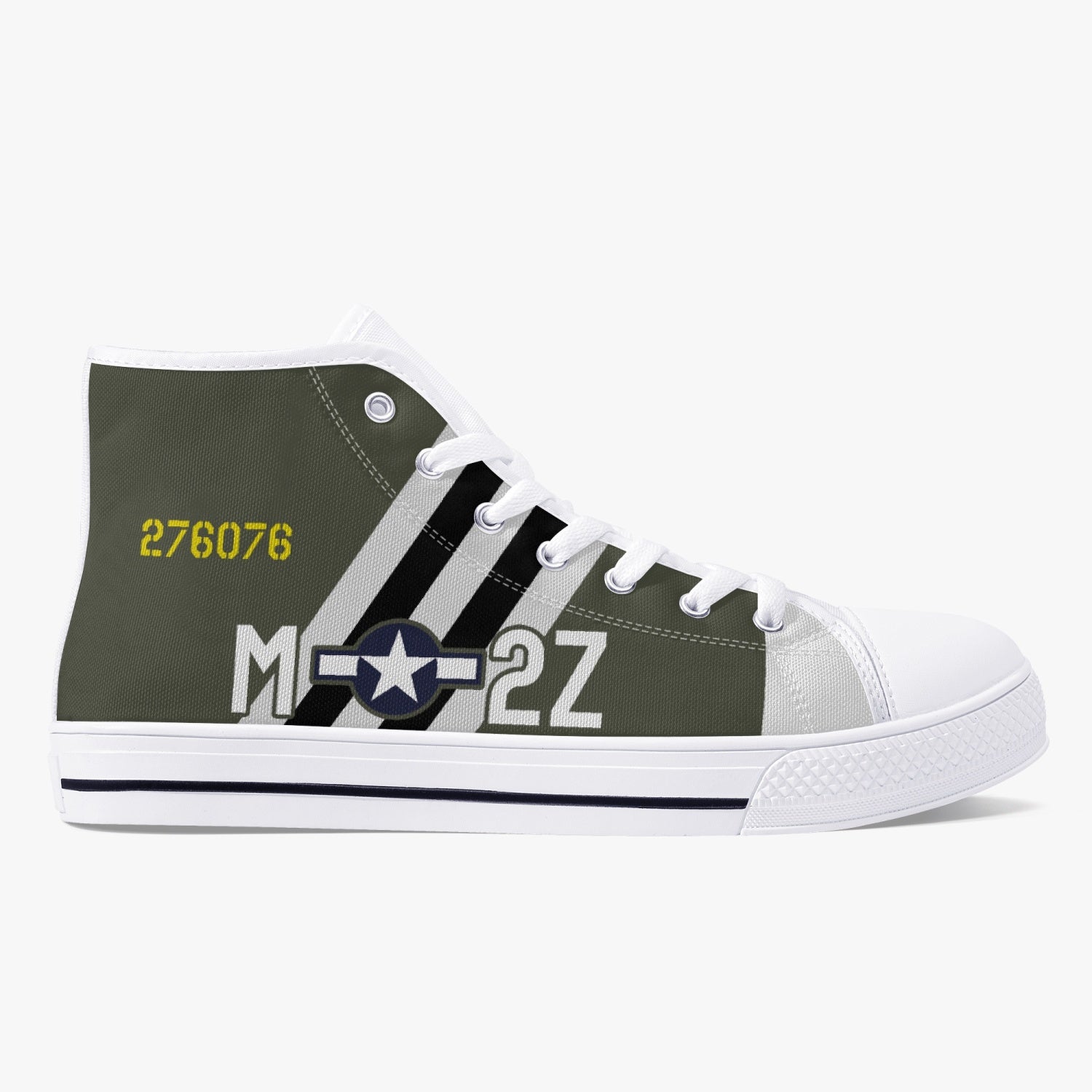 P-47 "Touch of Texas" High Top Canvas Shoes - I Love a Hangar