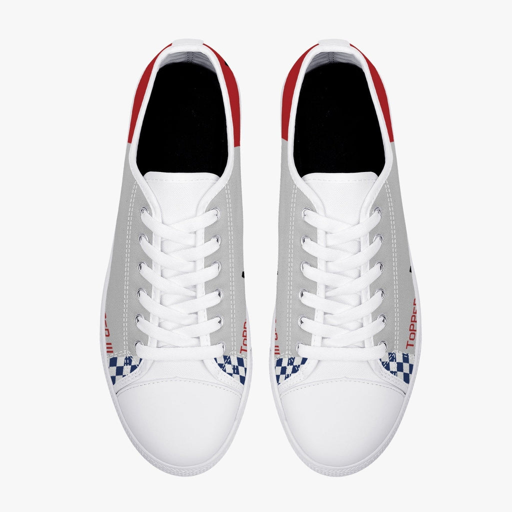 P-51 "Topper III" Low Top Canvas Shoes - I Love a Hangar