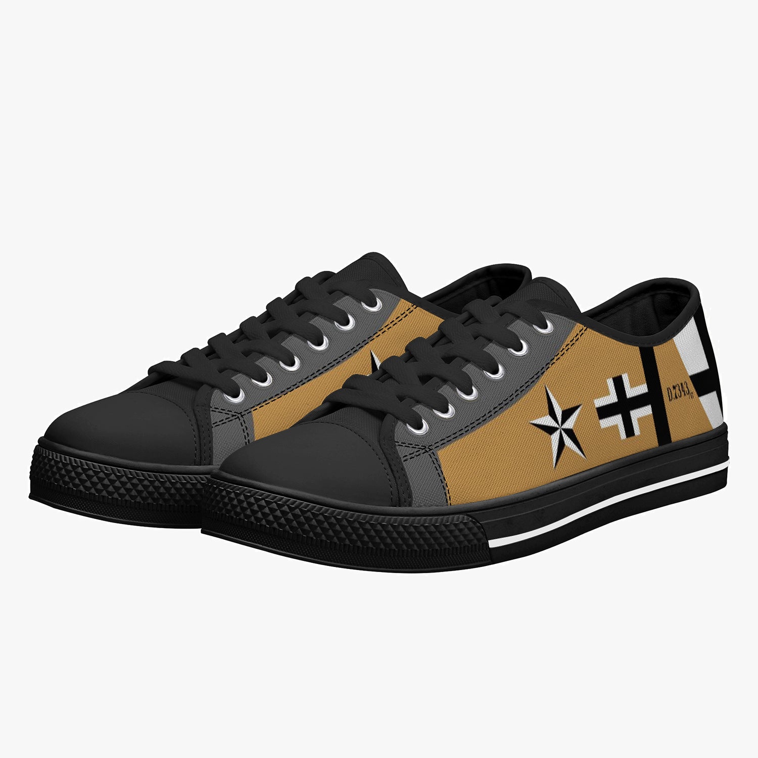 Albatros D.Va "D.7343" Low Top Canvas Shoes - I Love a Hangar