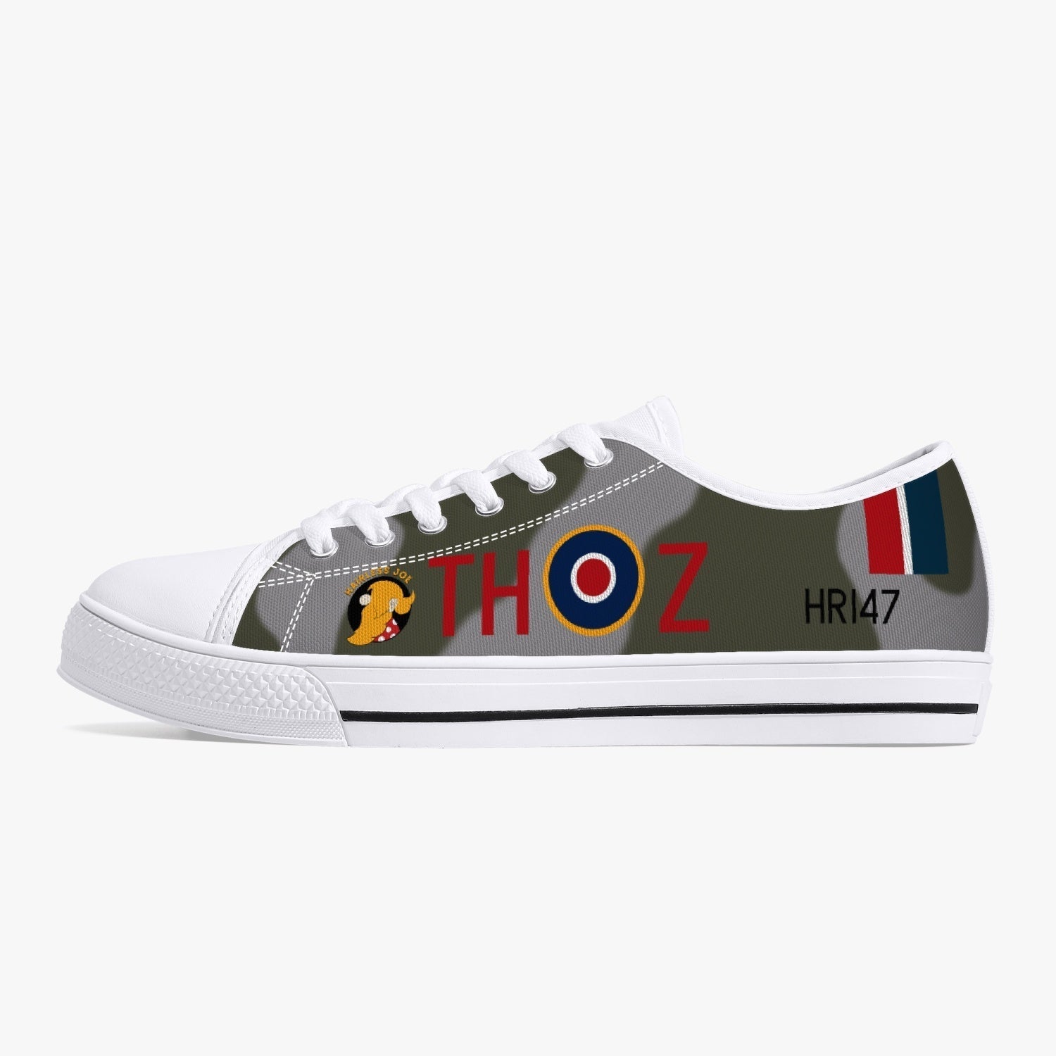 DH.98 Mosquito "Hairless Joe" Low Top Canvas Shoes - I Love a Hangar