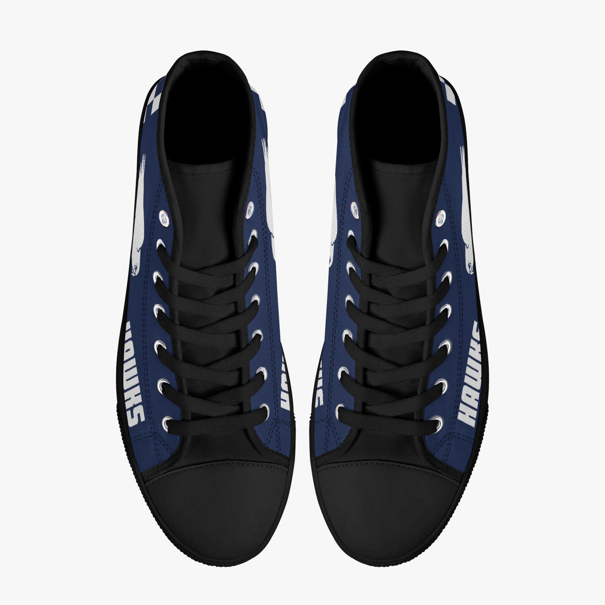 VMFA-533 "Hawks" (F-35 Edition) High Top Canvas Shoes - I Love a Hangar