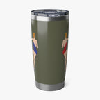 B-17 "Memphis Belle" Inspired 20oz (590ml) Stainless Steel Tumbler - I Love a Hangar