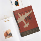 B-24 "Liberator" Inspired Spiral Notebook - I Love a Hangar