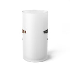 P-51 Mustang Frosted Glass 16oz (473ml) Beer Mug - I Love a Hangar