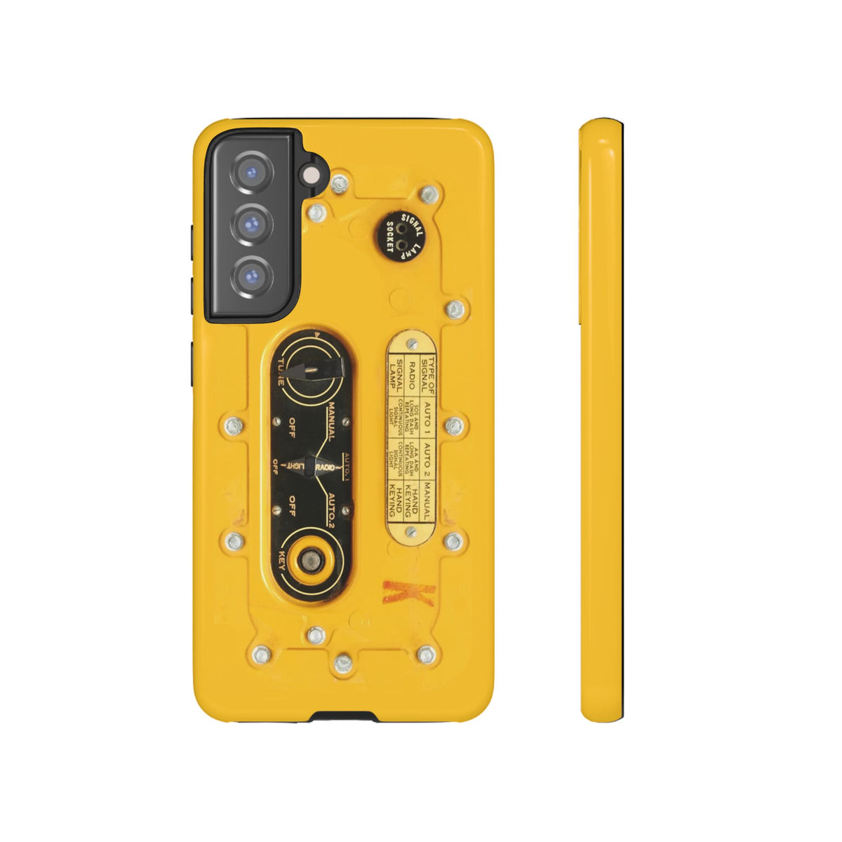 SCR-578 "Gibson Girl" Survival Radio Style Tough Phone Cases – Samsung Galaxy Compatible