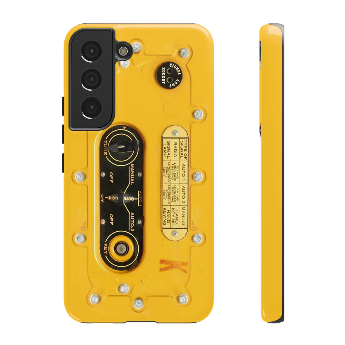 SCR-578 "Gibson Girl" Survival Radio Style Tough Phone Cases – Samsung Galaxy Compatible