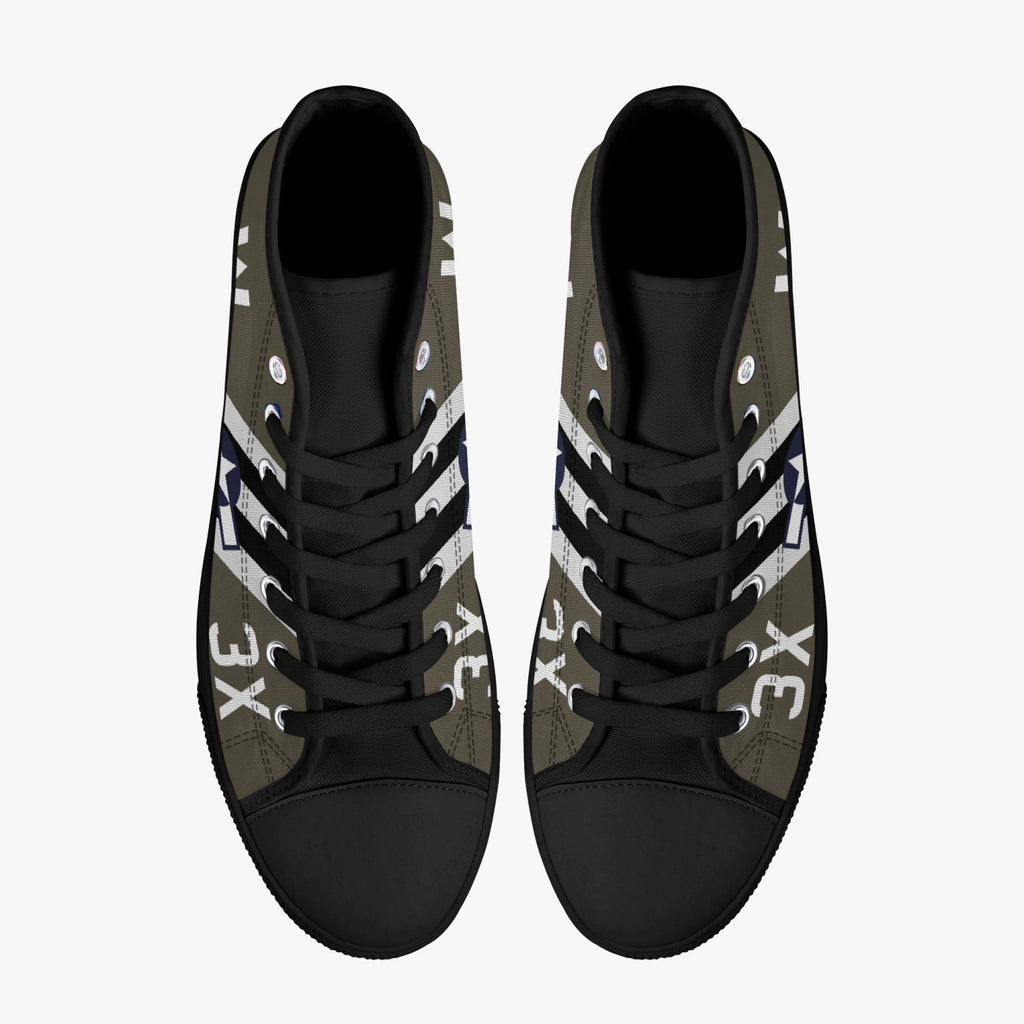 C-47 "That's All, Brother" High Top Canvas Shoes - I Love a Hangar