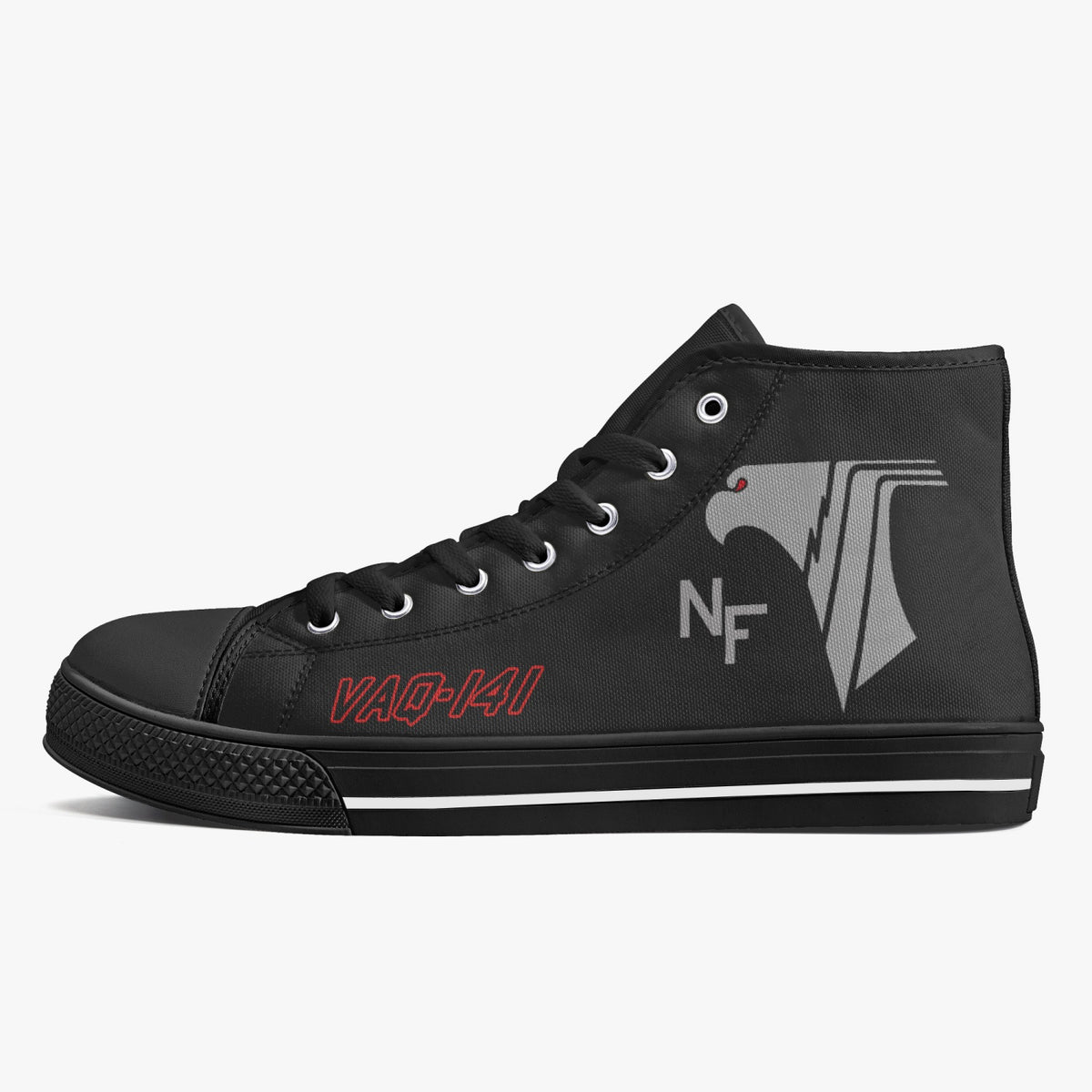 VAQ-141 "Shadowhawks" High Top Canvas Shoes - I Love a Hangar
