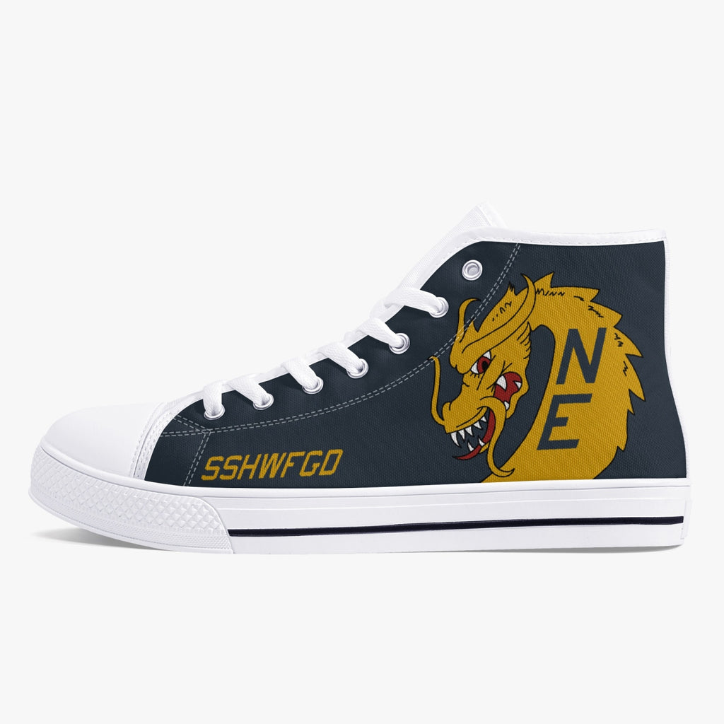 VFA-192 "Golden Dragons" High Top Canvas Shoes - I Love a Hangar