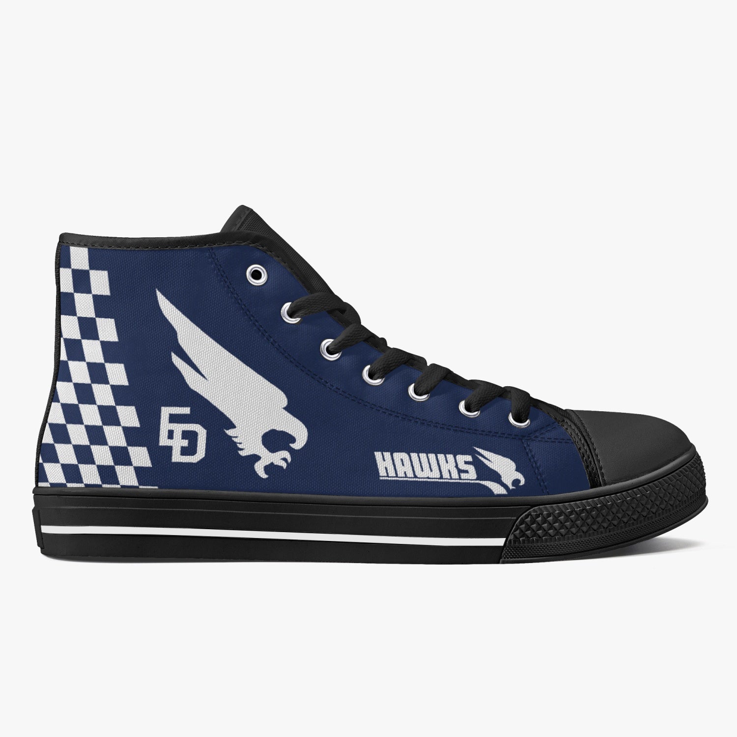 VMFA-533 "Hawks" High Top Canvas Shoes - I Love a Hangar