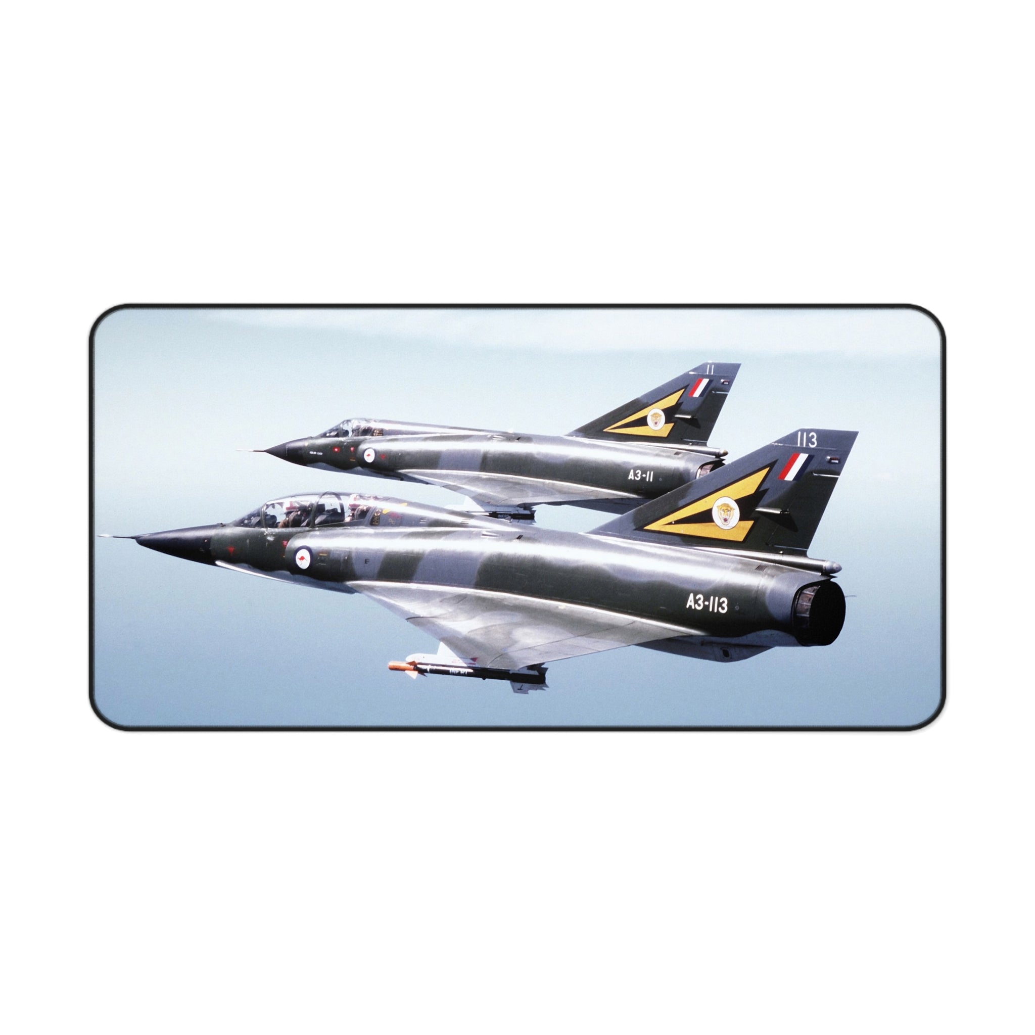 RAAF Mirage III Formation Desk Mat - I Love a Hangar