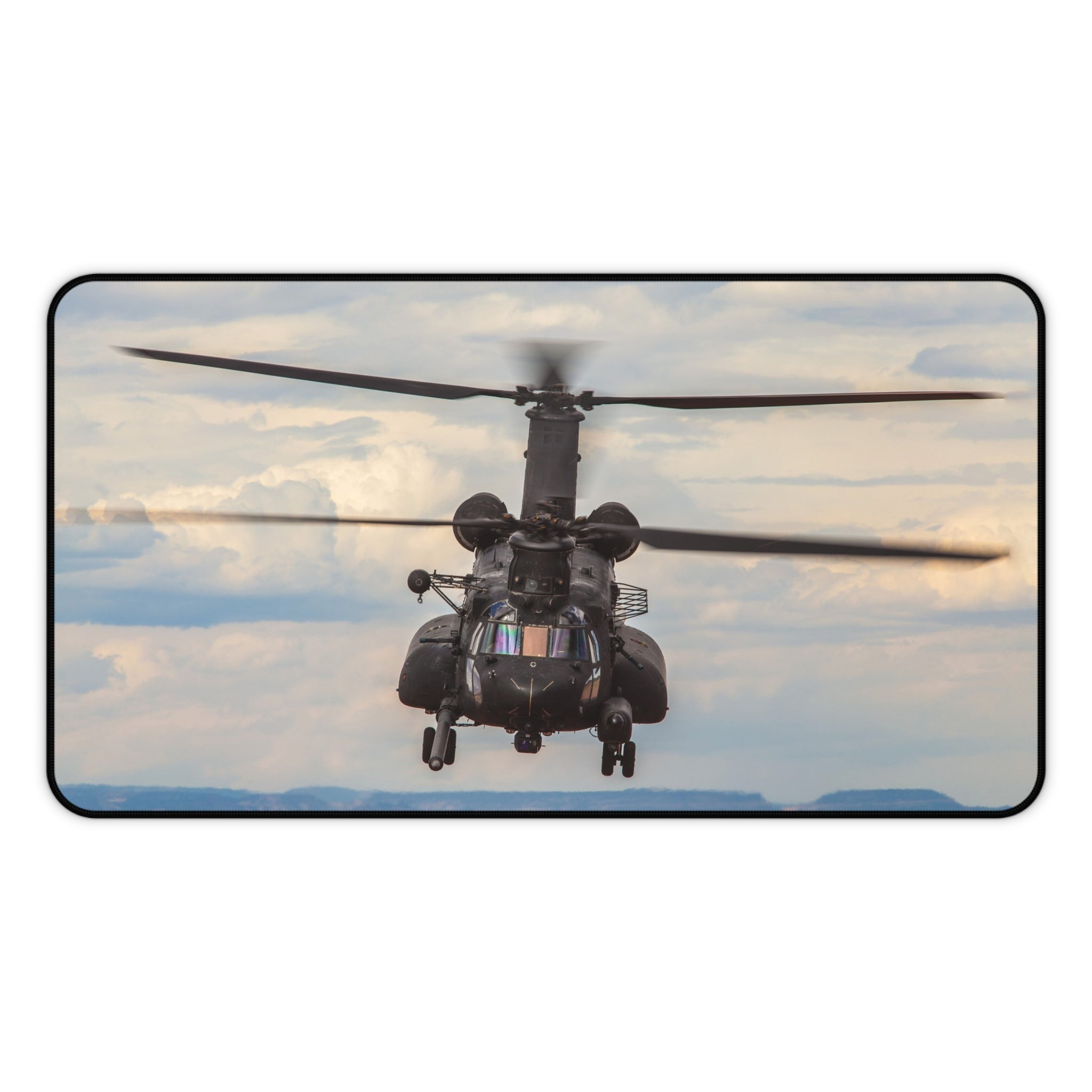 MH-47 Chinook Desk Mat - I Love a Hangar