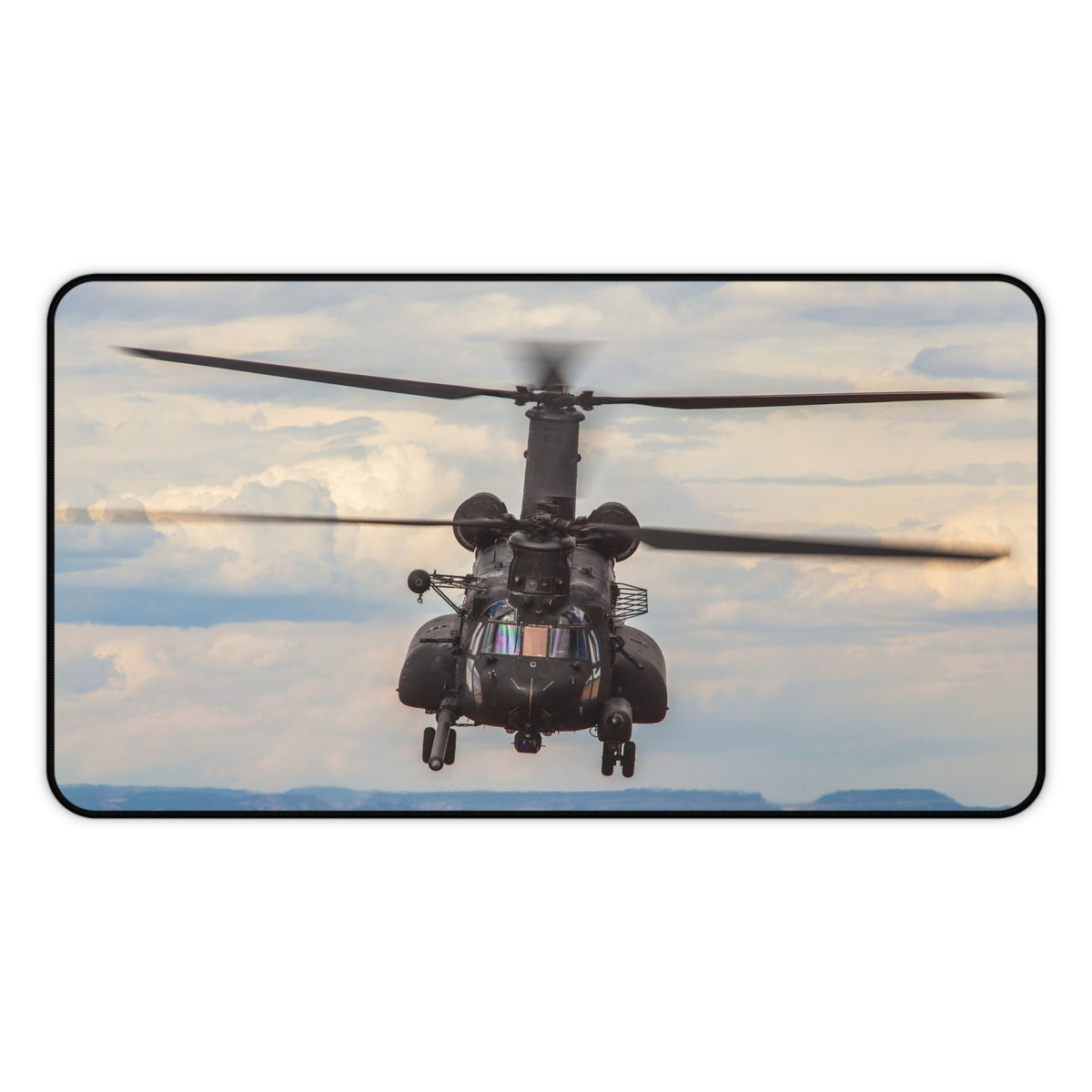MH-47 Chinook Desk Mat - I Love a Hangar