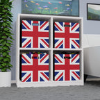 Union Jack Felt Storage Box - I Love a Hangar