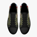 SPAD XIII of Lt. Frank Luke Low Top Canvas Shoes - I Love a Hangar