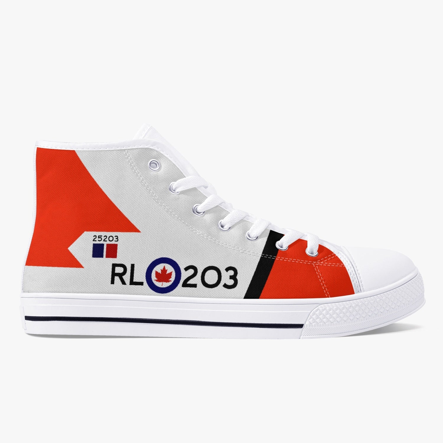 CF-105 "Arrow" (RL-203) High Top Canvas Shoes