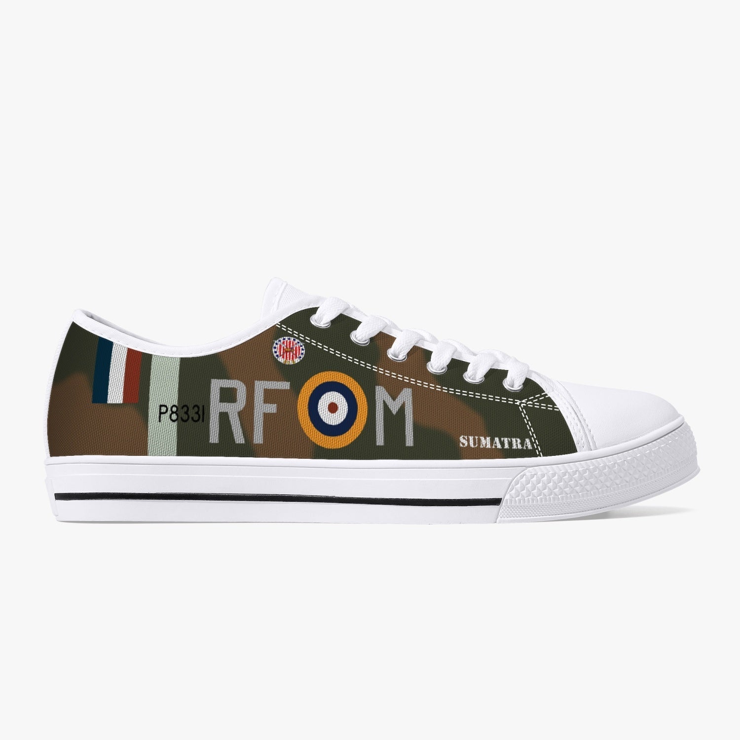 Spitfire "RF-M" Low Top Canvas Shoes - I Love a Hangar