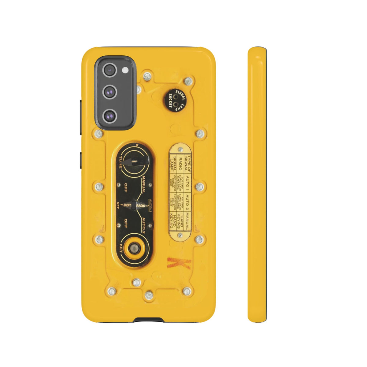 SCR-578 "Gibson Girl" Survival Radio Style Tough Phone Cases – Samsung Galaxy Compatible